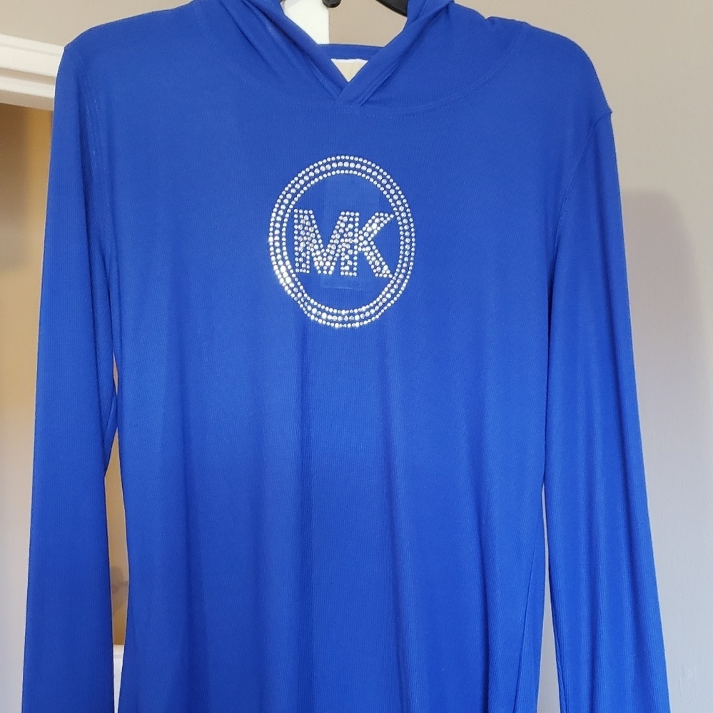 Michael Kors Blue Hoodie